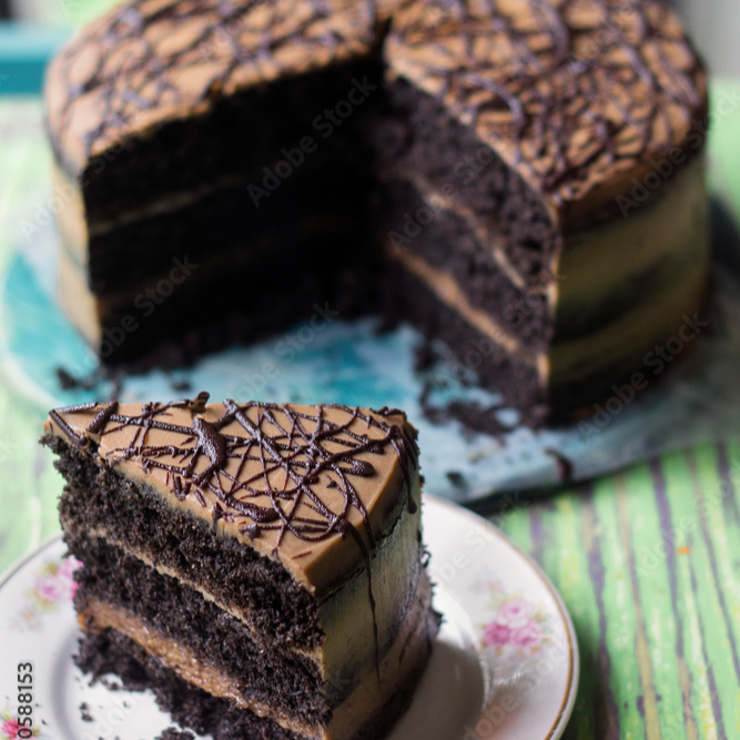 Rebanada de Pastel (Chocolate, Fresa, Moka)