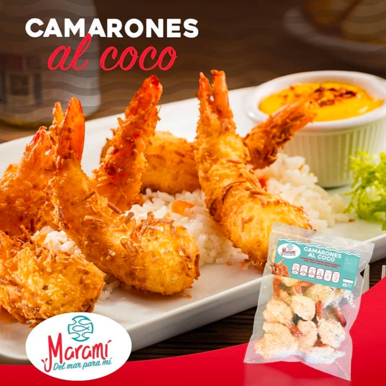 Camarones al Coco (500gr)