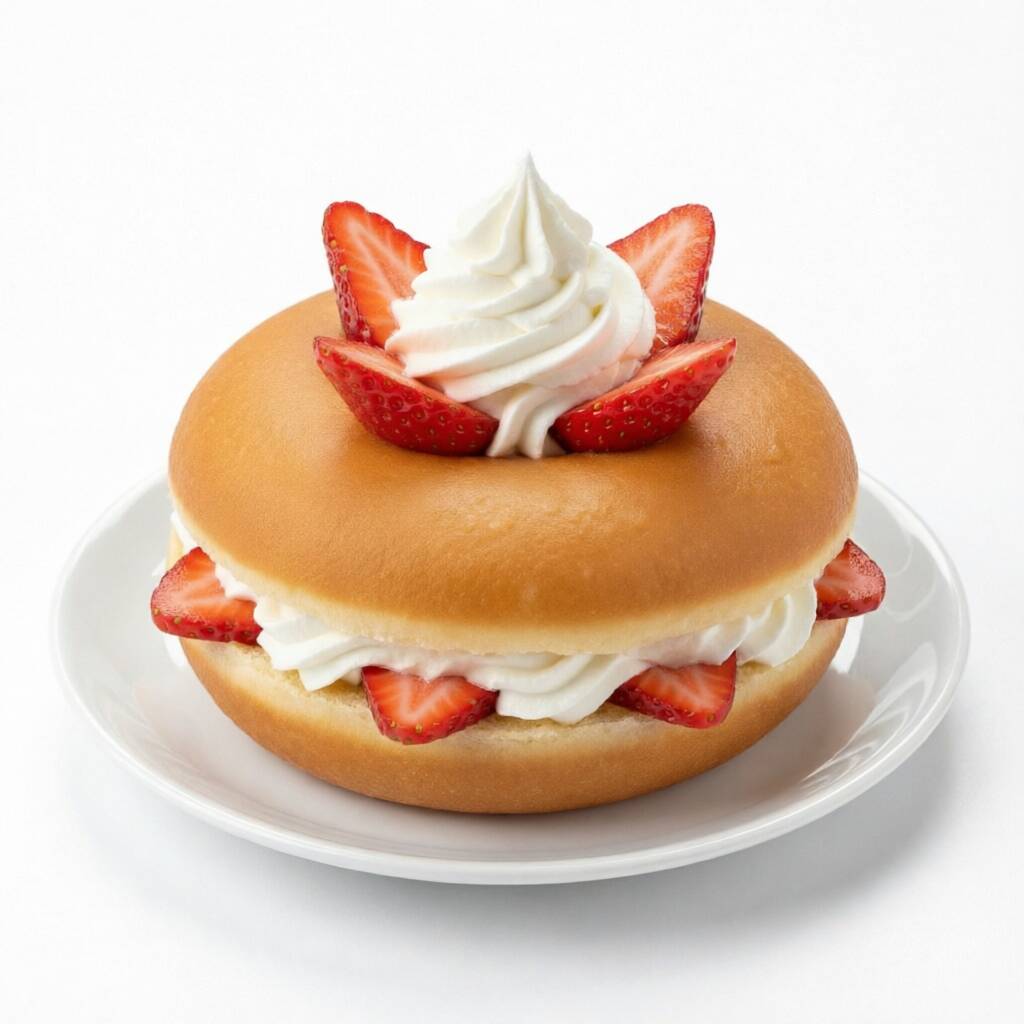 Strawberry Shortcake Donut