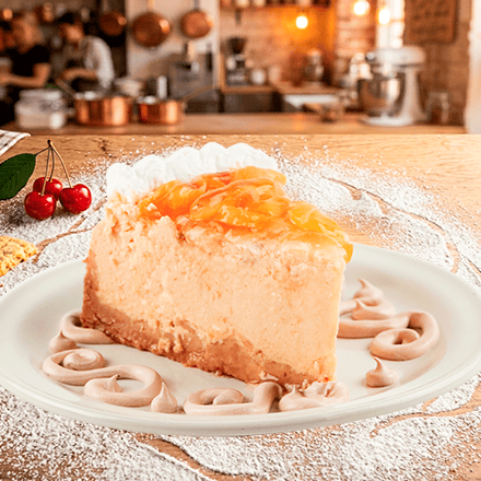 Cheesecake de Durazno