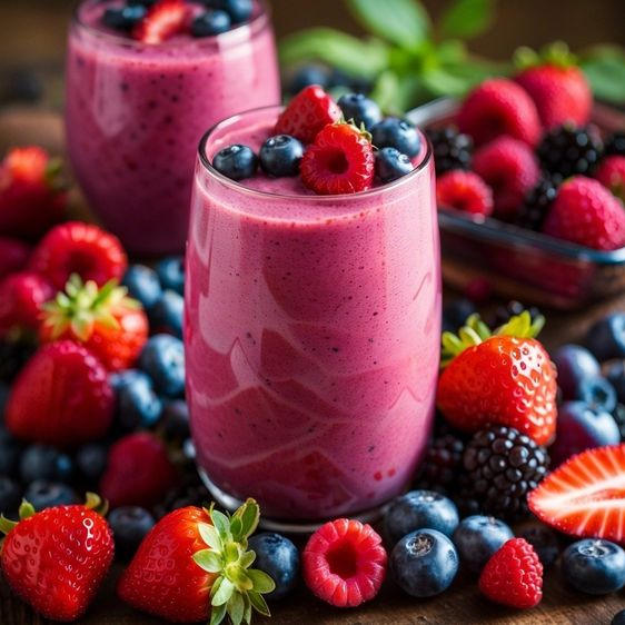 Smoothie de Frutos Rojos 20 Oz