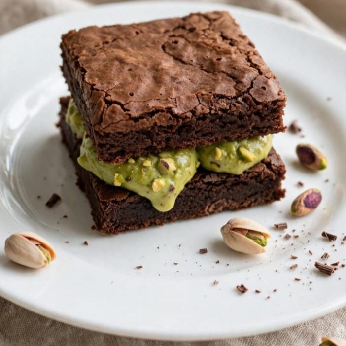 Nosso Delicioso Brownie molhadinho com recheio generoso de creme de Pistache que derrete na boca, e com o crocante do crunch.
Serve 1 pessoa
Tamanho 6x6