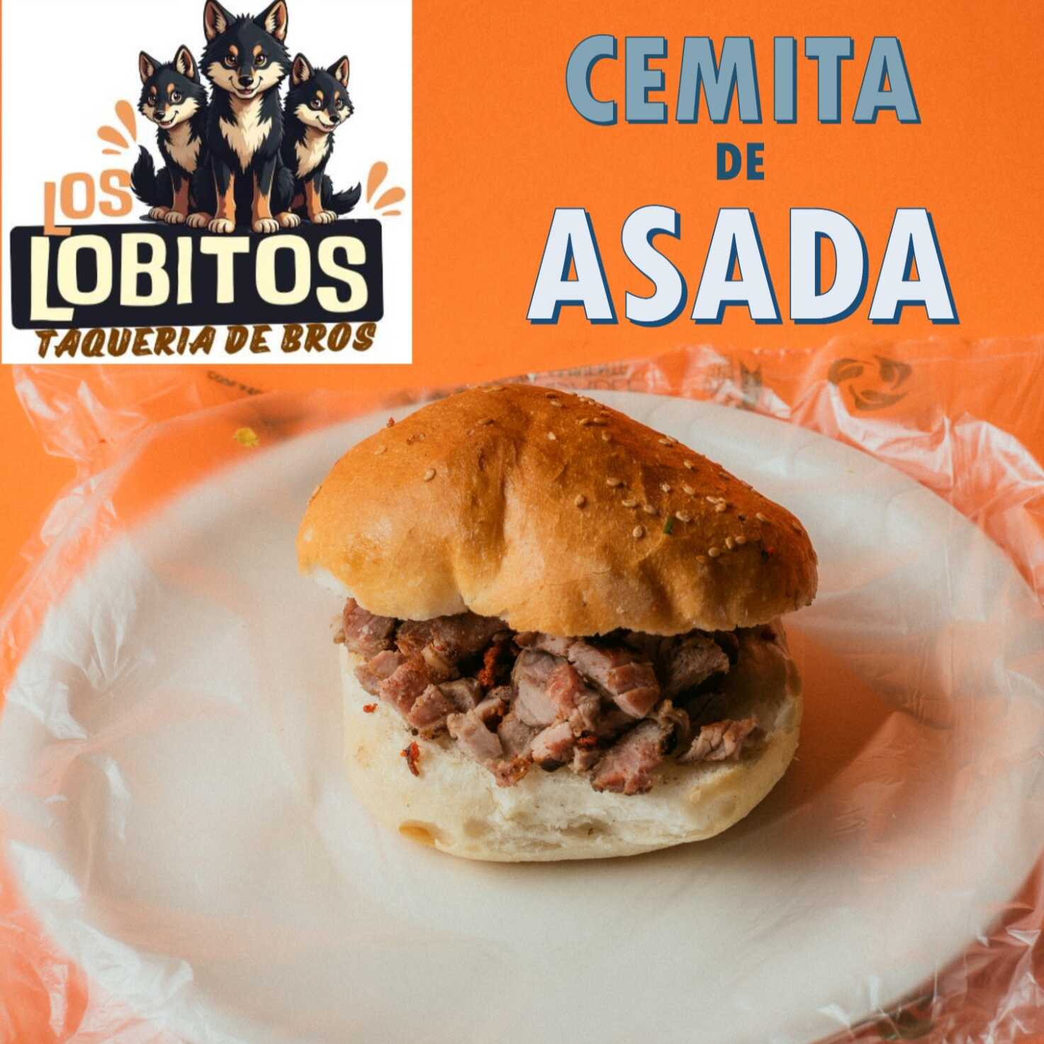 CEMITA CARNE ASADA