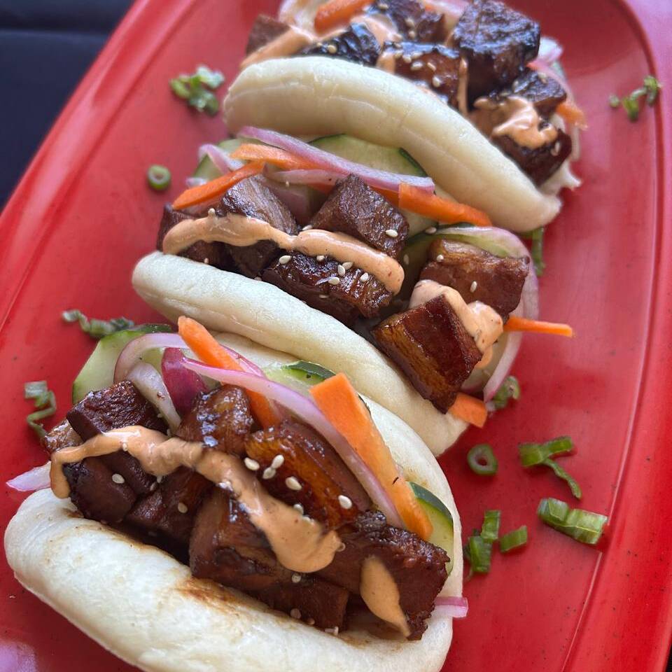 Baos de Pork Belly. Orden de 3 pzas.