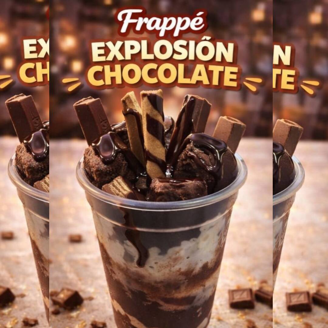 Frappé Explosión de Chocolate 🍫