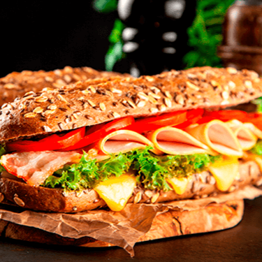 Baguette Jamón