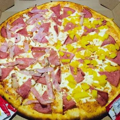 Pizza Small Mitad Jamón+ Mitad Pizza Perro