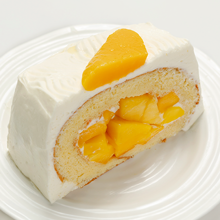 Rebanada de Rollo de Mango
