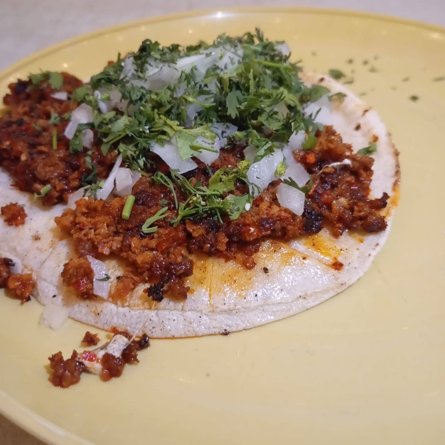 Taco de Longaniza