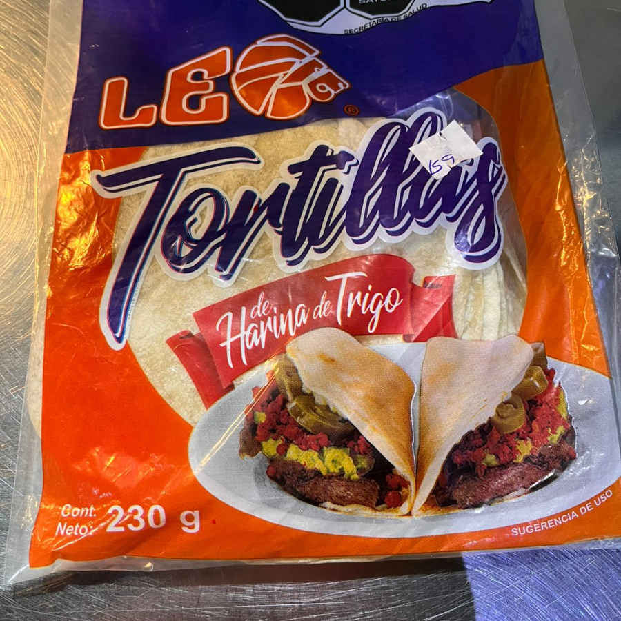 Tortilla De Harina C/10 Pzas