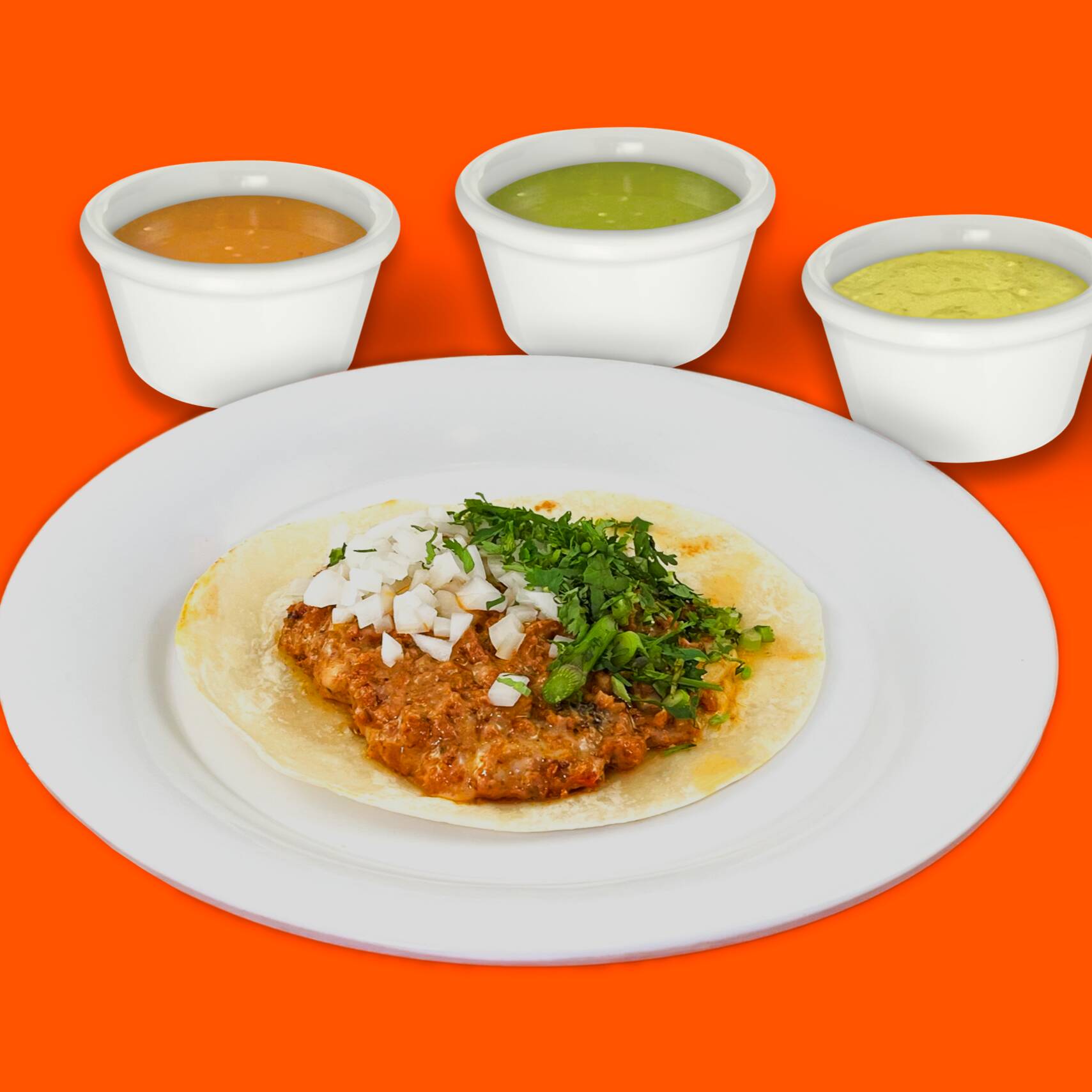 Taco Campechano con Queso