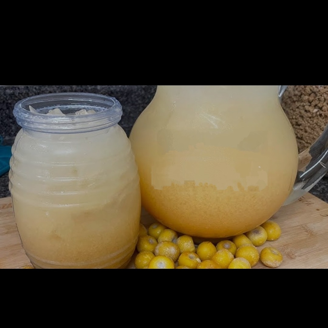 Litro agua fresca nanchi