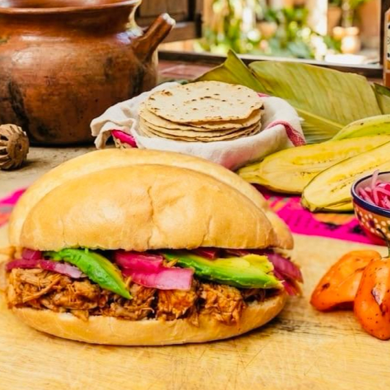 Torta de Cochinita Pibil