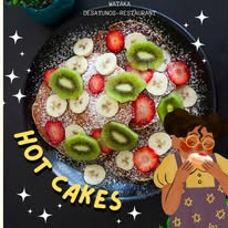 HOTCAKE CON FRUTA