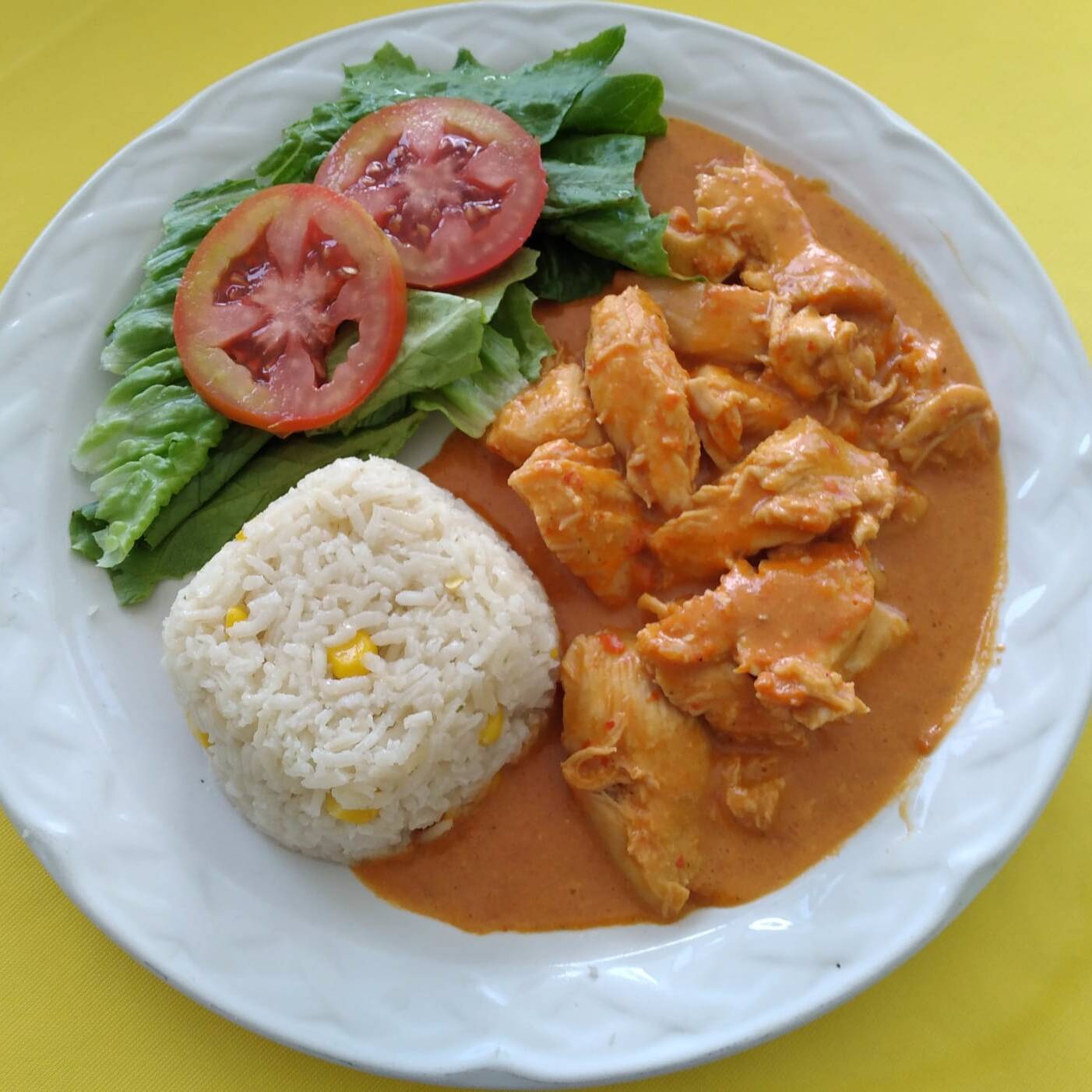 PECHUGA DE POLLO EN CREMA DE CHIPOTLE