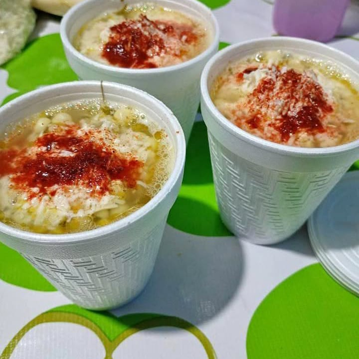 Vaso de elote grande