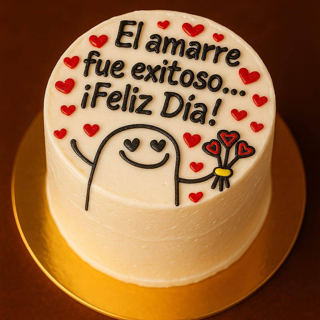 Minicake El Amarre Fue Exitoso.