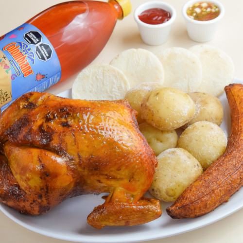 Combo 1 Pollo Asado o Frito + Gaseosa Gratis