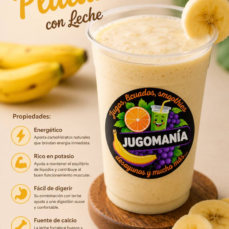 Licuado de Plátano
