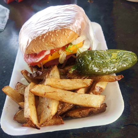 Hamburguesa Especial con Papas