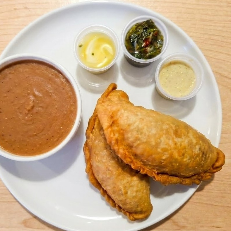Soya Orden de Empanadas de Soya Orden con Frijoles