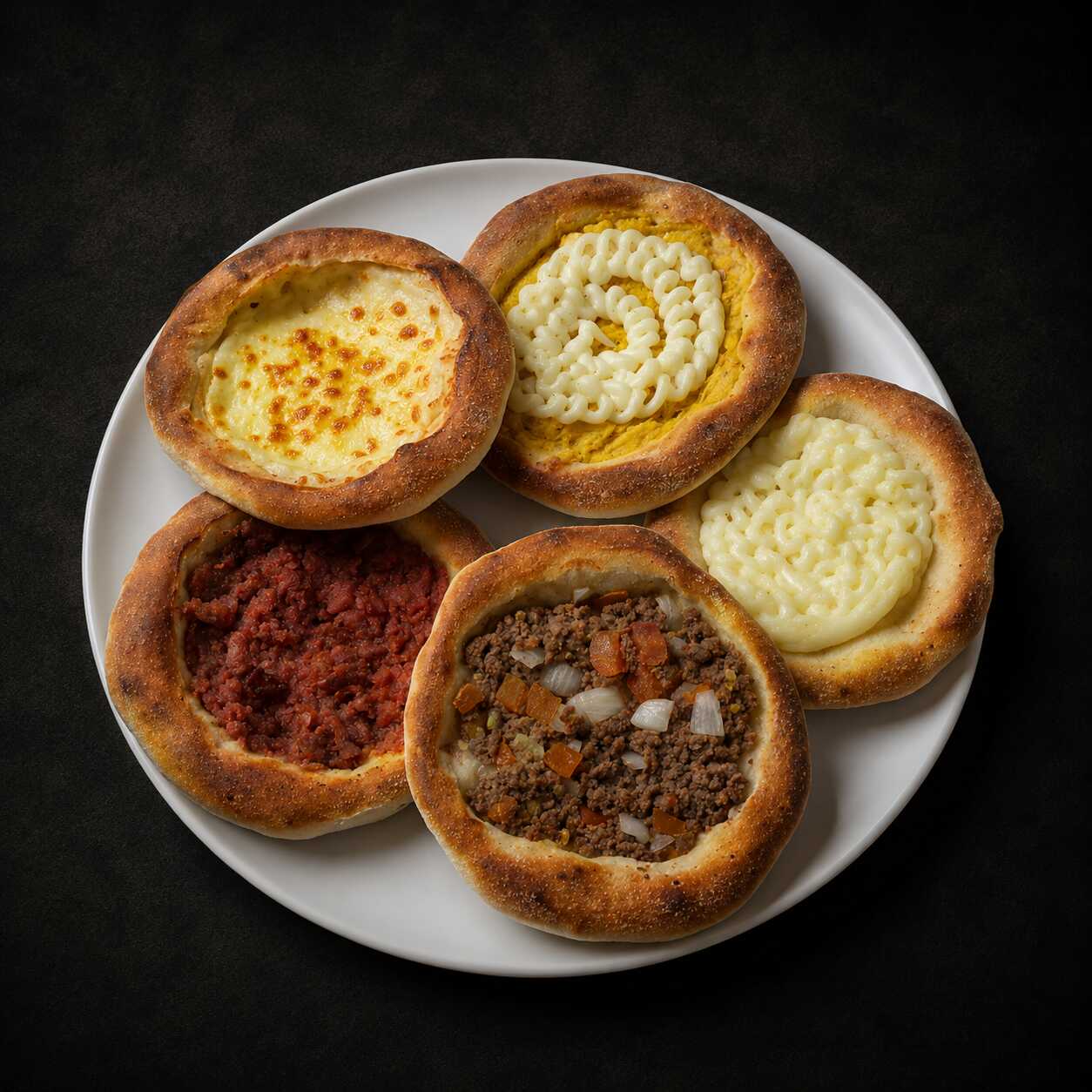 Escolha os sabores e quantidade.