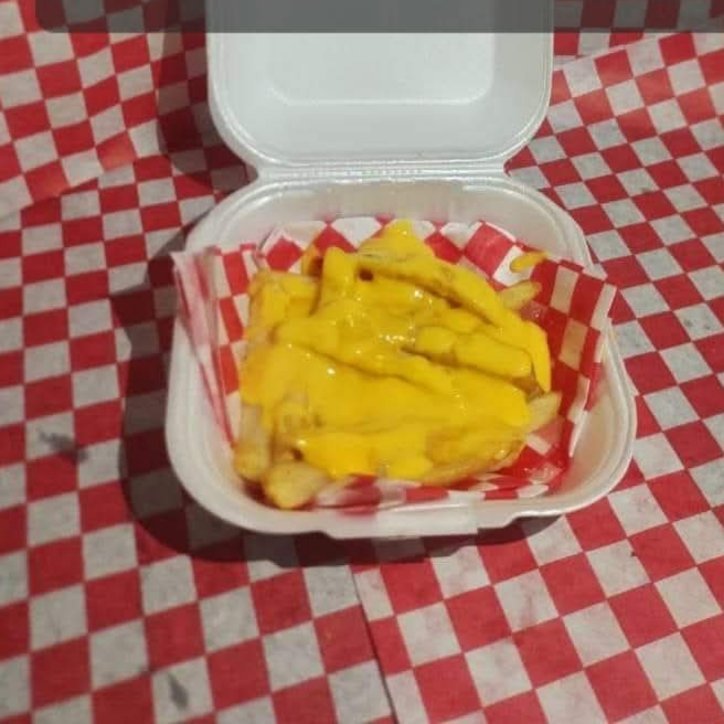 Papas Fritas Con Queso