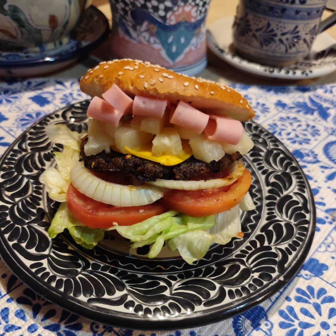 Hamburguesa Hawaina