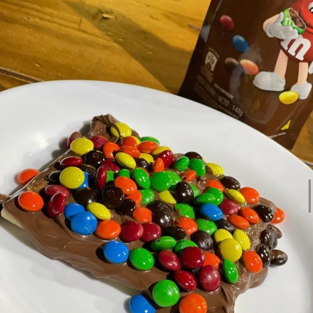 Nutella e M&M's