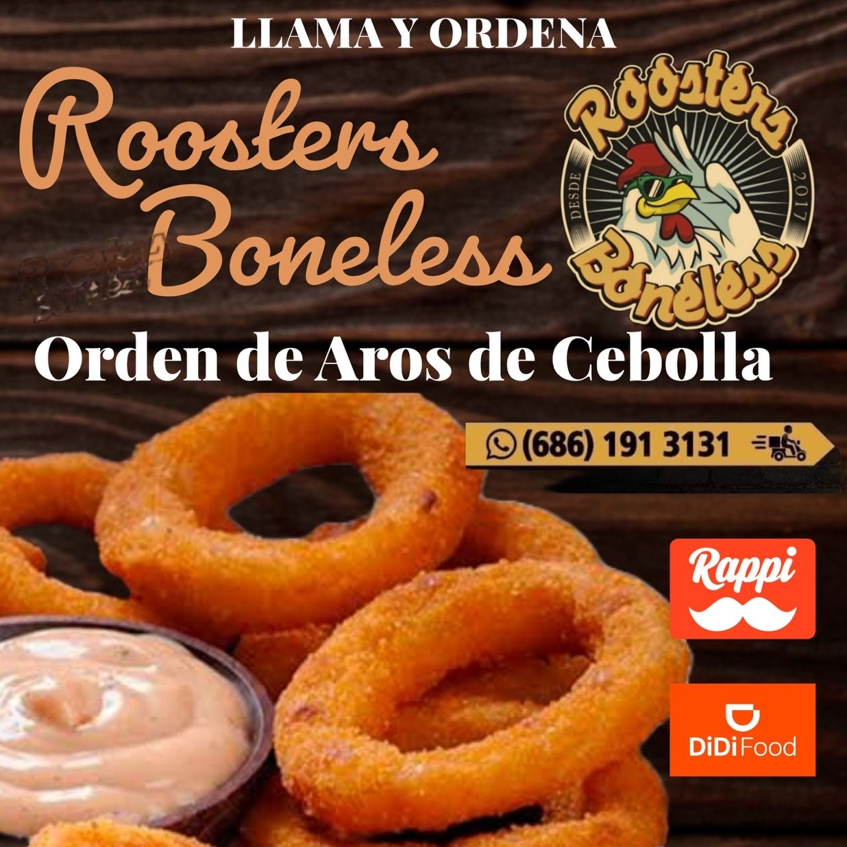 Aros de Cebolla 1/2 Orden