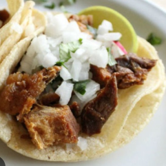 Tacos Chcharron de Cachete