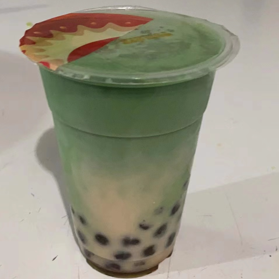 Té de Matcha con Tapioca 16 oz