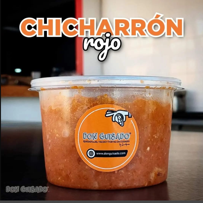 Chicharrón Salsa Roja 1/2 Lt