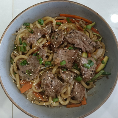 Yakisoba de Arrachera