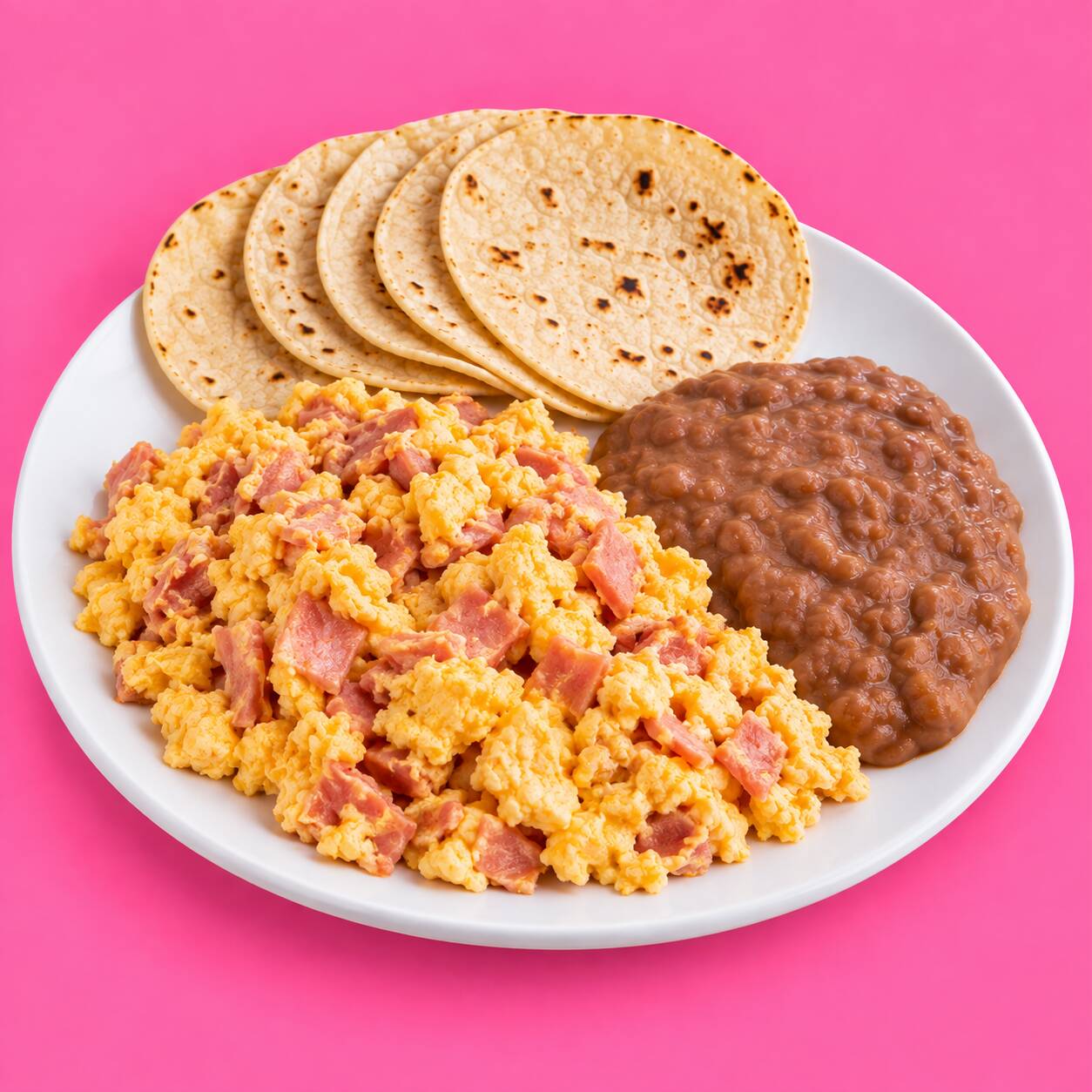 Huevo con Jamón