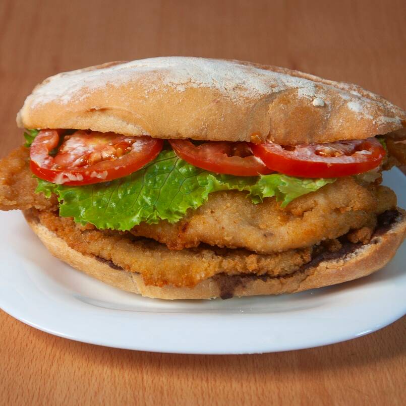 Torta de Milanesa de Pollo