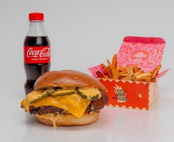 Combo Que Chicken Cheese Sandwich