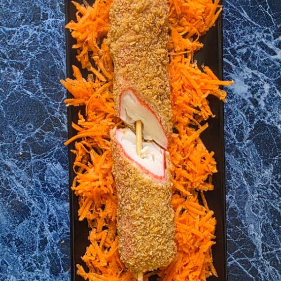 Brocheta de surimi