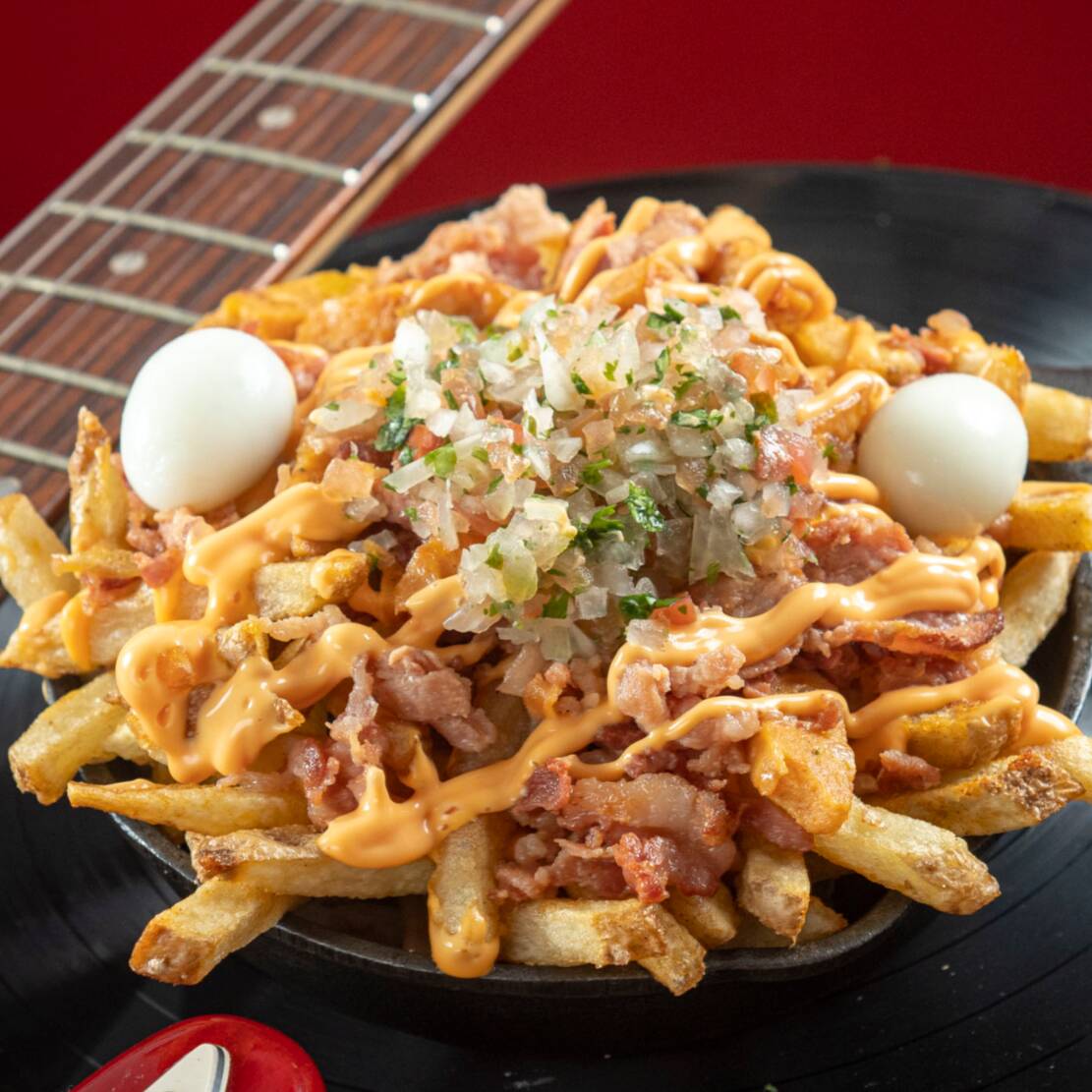 Combo The American Fries + Coca Cola 400 ml