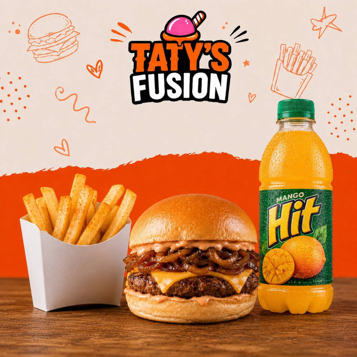Combo Hamburguesa Mini