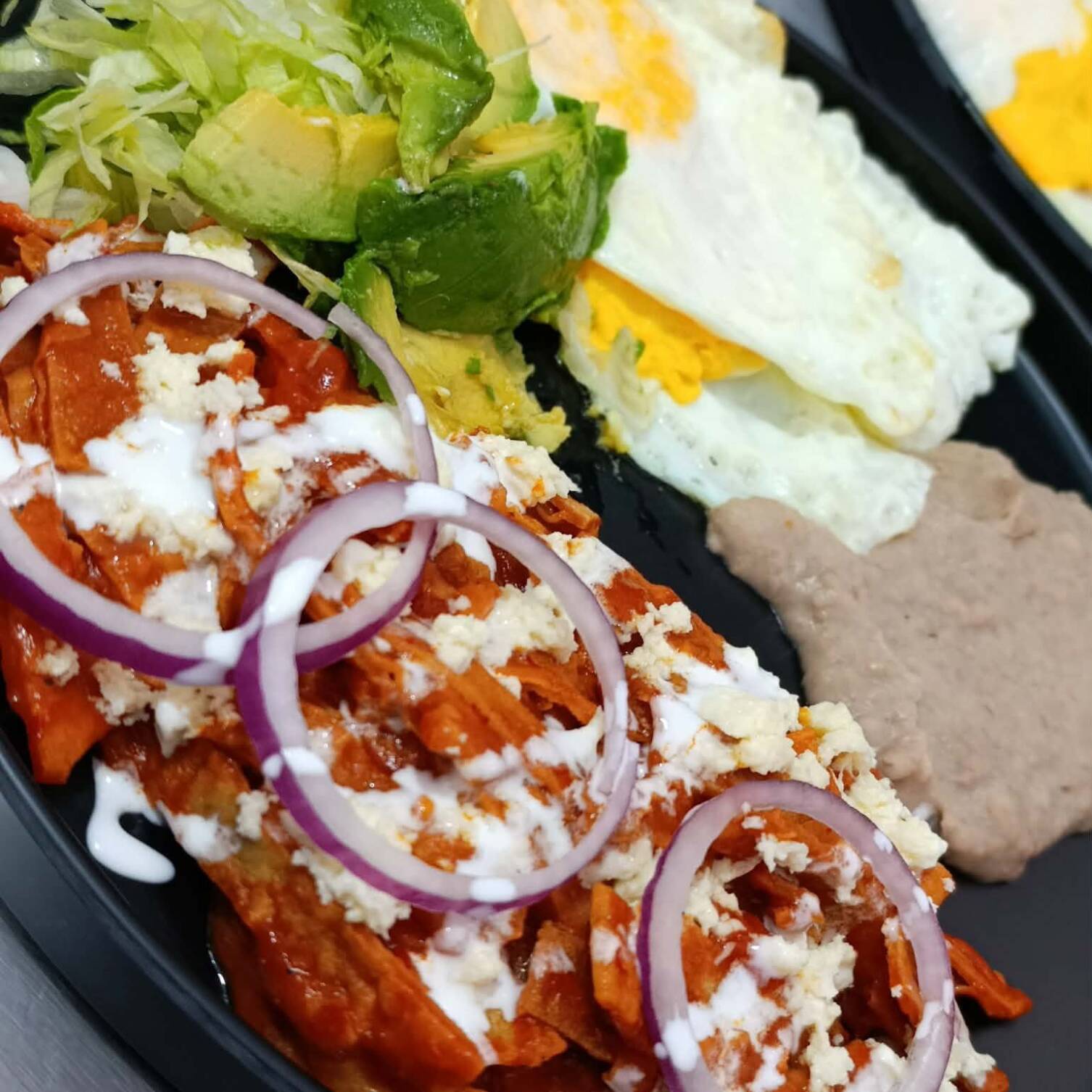 Chilaquiles con Pollo