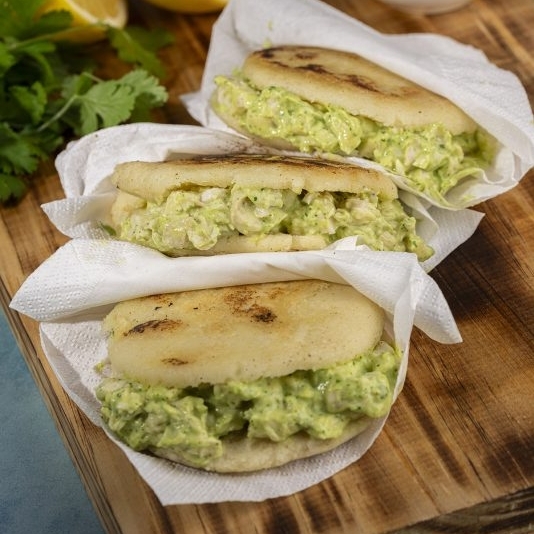 Arepa frita Reina