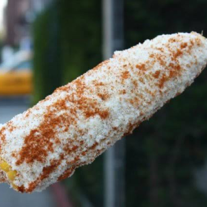 Elote Blanco en Palo