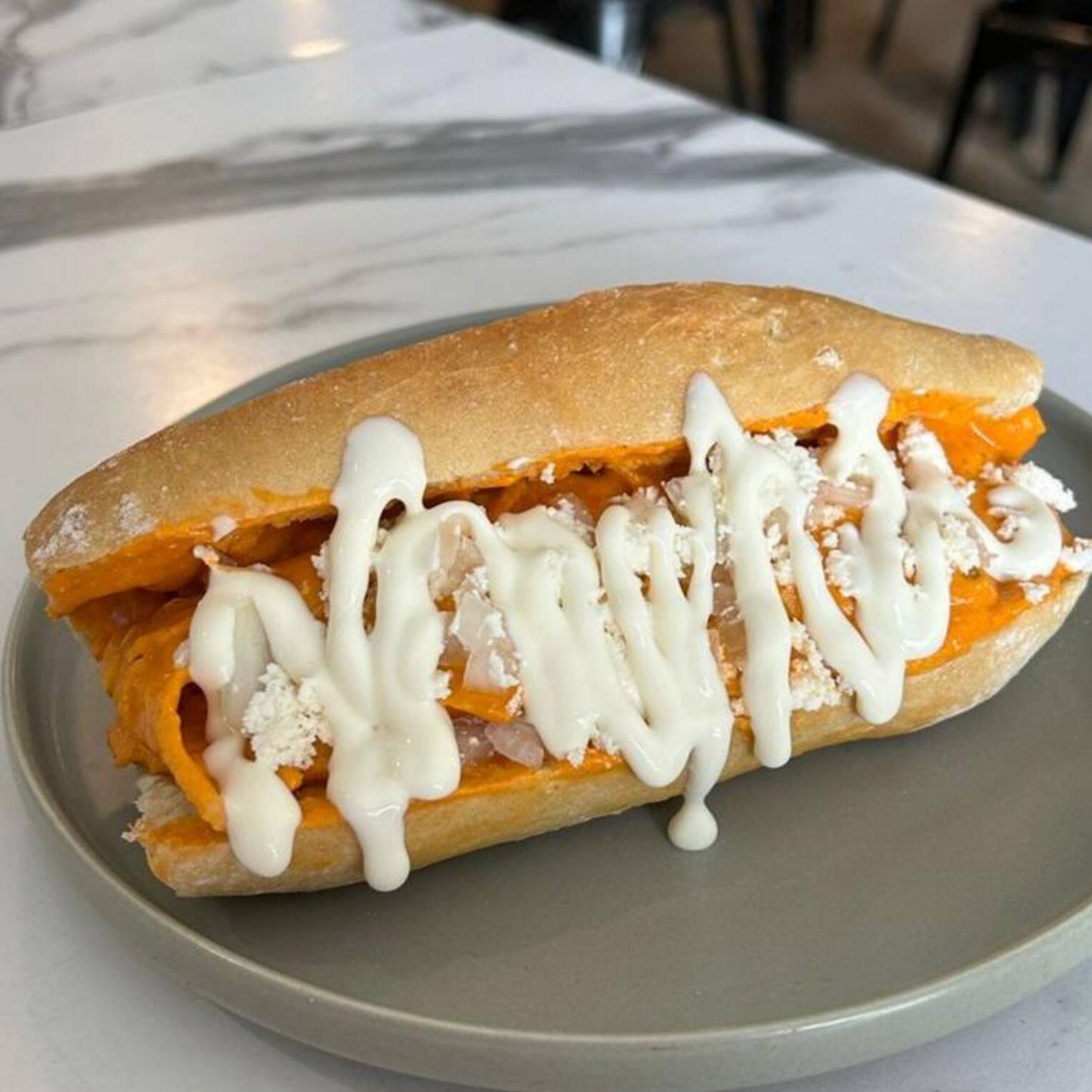 lonche de chilaquiles de la casa