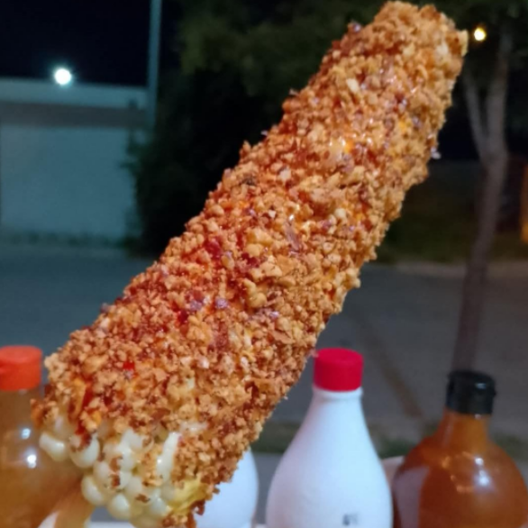 Elote Entero Empanizado