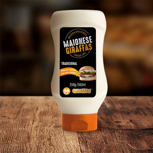 O segredo mais bem guardado do Giraffas agora na sua geladeira! Pote de 350g da nossa maionese artesanal, ultra cremosa e caseira. Perfeita para lanches, saladas e petiscos.