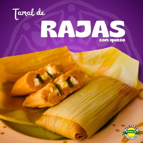 Tamal de Rajas con Queso