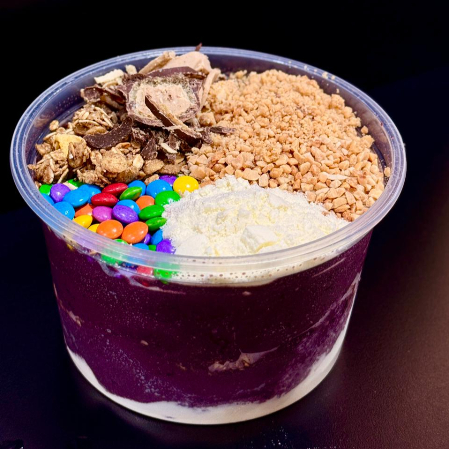 Pote de AÇAI de 1L, montado na hora com ate 5 adicionais Gratis da sua escolha <3