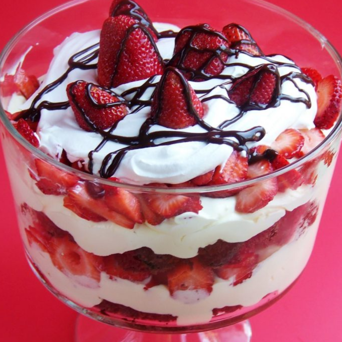 Fresas Naturales con Chantilly
