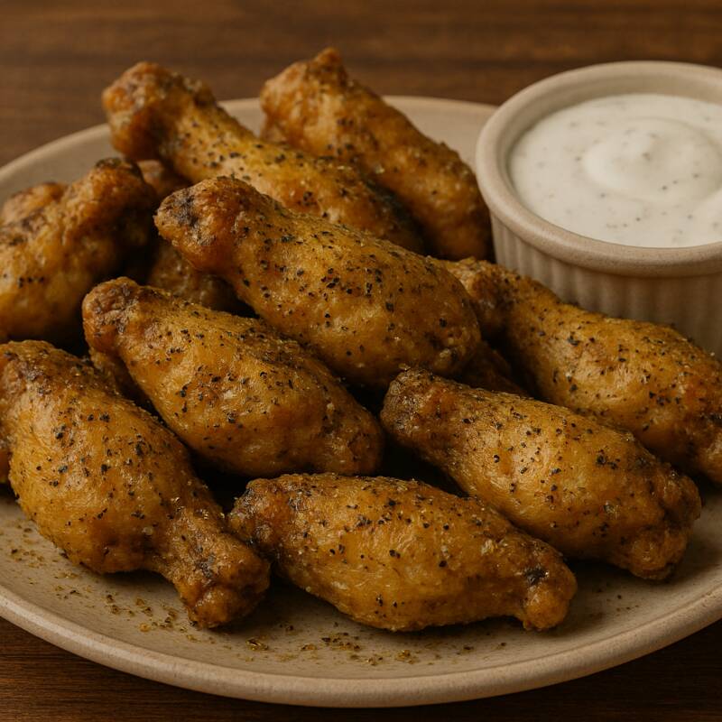 Alitas 10pz Lemon Pepper